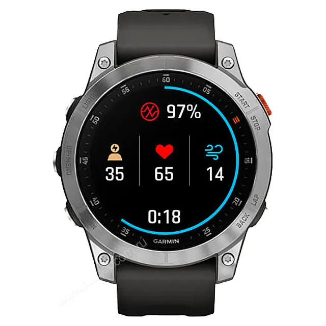 Часы Garmin Epix (Gen 2) серый стальной