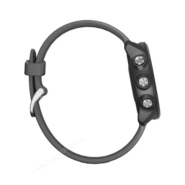 Часы Garmin Forerunner 245 черные с серым ремешком