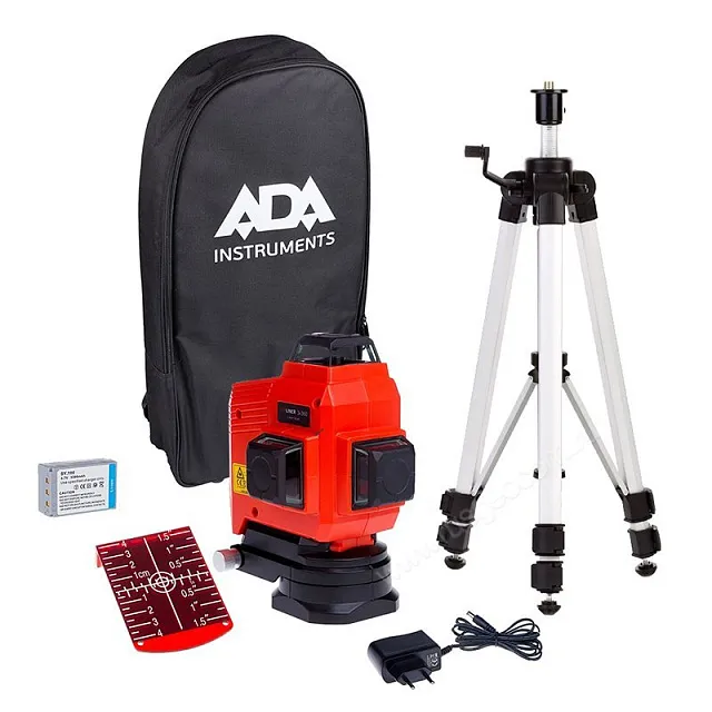 Лазерный уровень ADA TopLiner 3x360 Set
