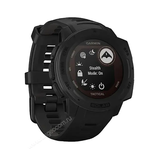 Часы Garmin Instinct Solar Tactical черный