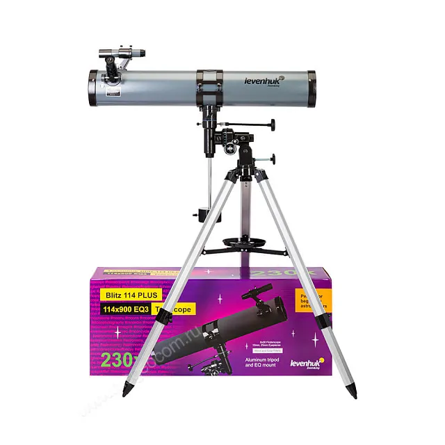 Телескоп Levenhuk Blitz 114 Plus