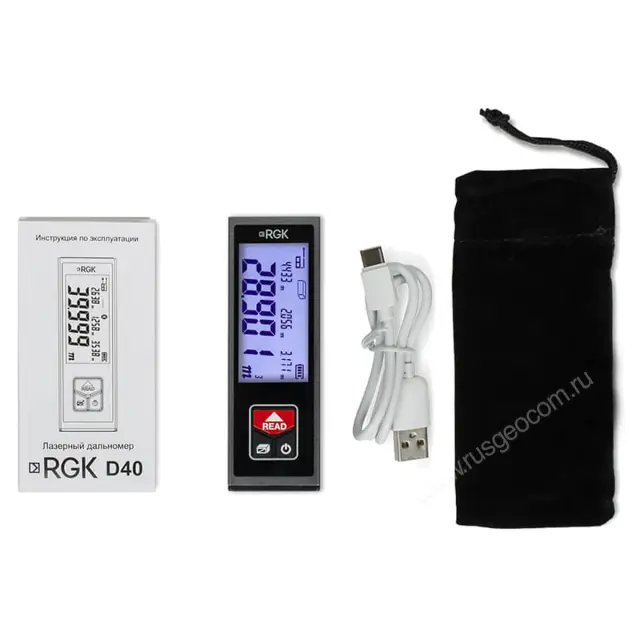 Лазерный дальномер RGK D40