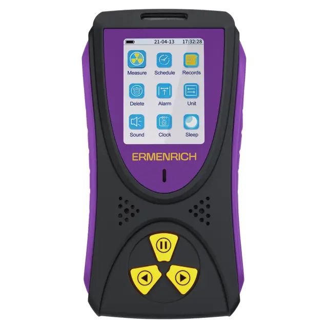 Дозиметр Ermenrich Ping RD50 фиолетовый