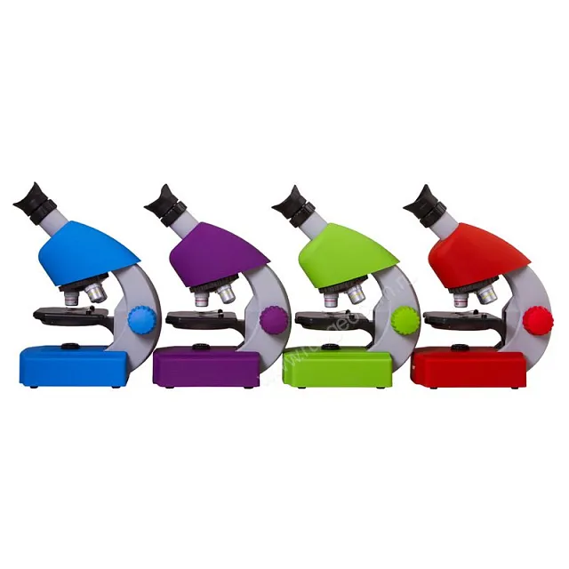 Микроскоп Bresser Junior 40x-640x, фиолетовый