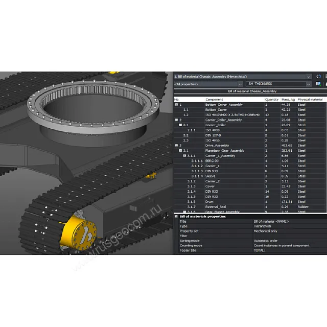 Программное обеспечение BricsCAD Mechanical