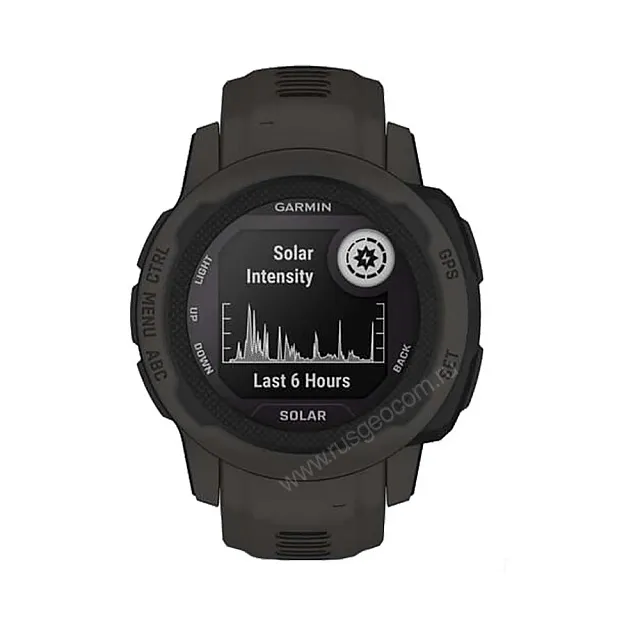 Часы Garmin Instinct 2s Solar черный
