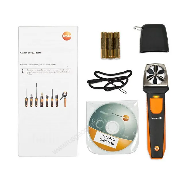Смарт-зонд анемометр с крыльчаткой Testo 410i