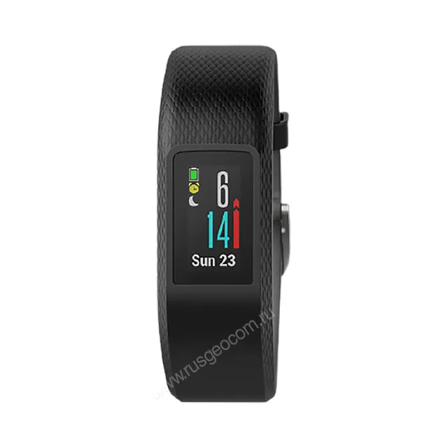 Фитнес-браслет Garmin Vivosport с GPS черные малый/средний размер