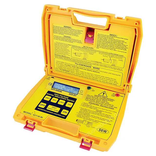 Измеритель сопротивления изоляции SEW 6211 IN