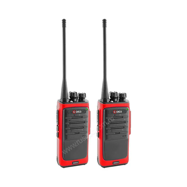 Комплект раций СОЮЗ-2х2 красный