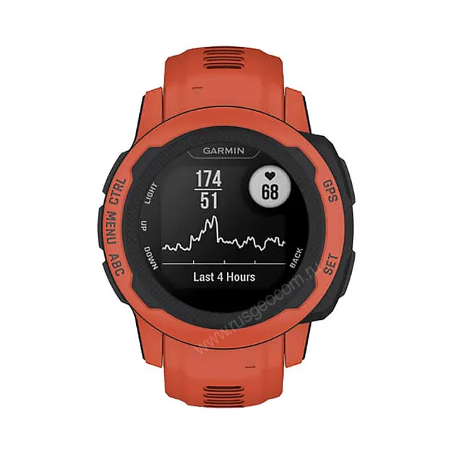 Часы Garmin Instinct 2s красный